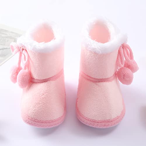 Fuzzy Soft Sole Snow Boots Shoes For Kids Boys Girls Cotton F𝘂r Booties Winter Outdoor Warm Non Slip Flat Shoes4