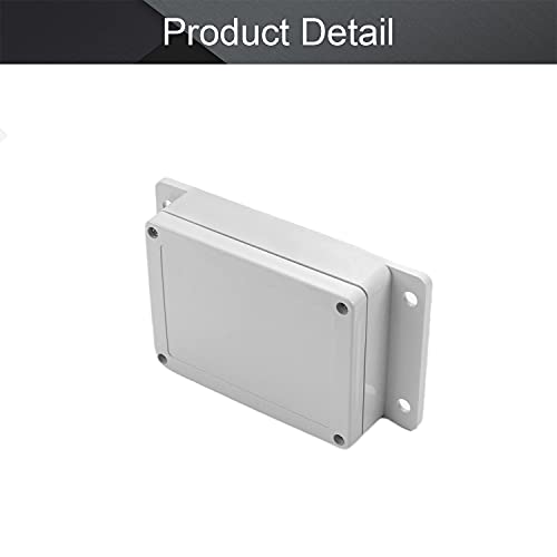 Fielect Junction Box Abs Plastic Dustproof Waterproof Ip67 Universal Electrical Project Enclosure With Fixed Ear 4.53" X 3.35" X 1.38" #TOP3