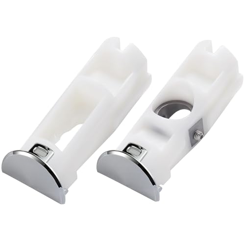 DA61-07540A Freezer Door Handle Support Kit Refrigerator Replacement Handle Parts for Refrigerator Compatible with Samsung PS4145181 6009-001526 AP5578979 3160453 DA67-02787A
