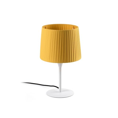 Lampe enrubannée jaune Faro 64316-36 SAMBA S au design épuré