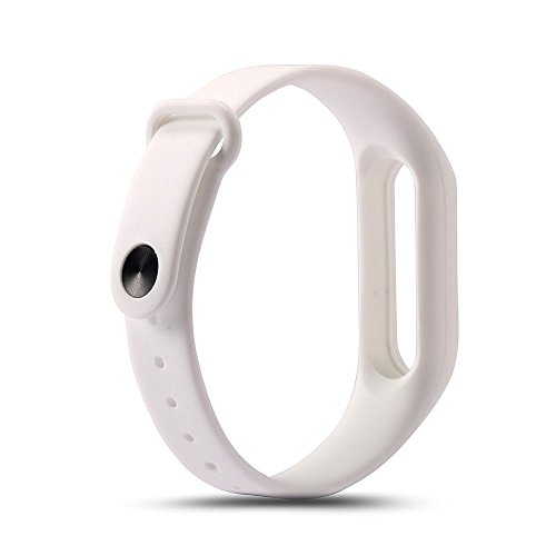 Pulseira Extra para Mi Band 2 Colorida e Película, Branco