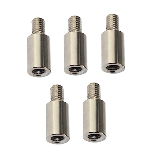 Operitacx 5pcs DIY Shaft Extender, 15mm Extender Shafts, Joystick Extension Rod Arcade Joystick for Joystick Games