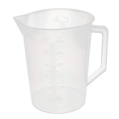 Jarra medidora plástico 3L transparente miniatura 1
