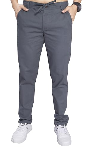 Image of DIVISIVE Men's Loose Fit Linen Blend Cotton Pants