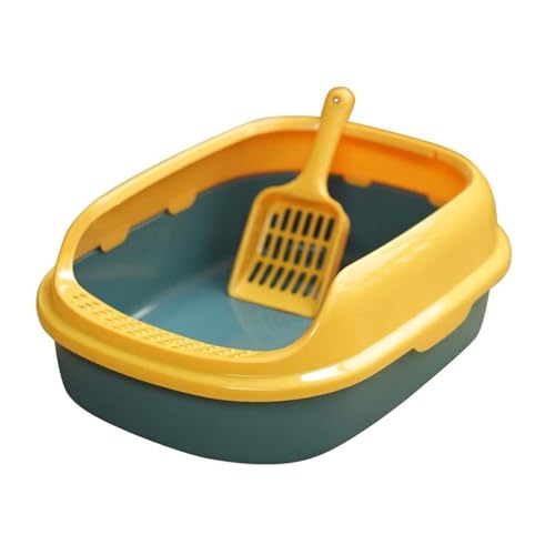 Bandeja sanitara para gato alta y desmontable azul miniatura 1