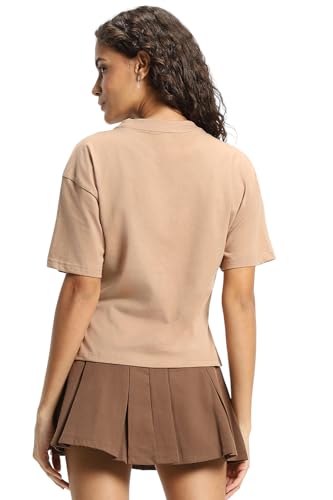 Image of FOREVER 21 Womens Graphic Oversized Oversized Tees