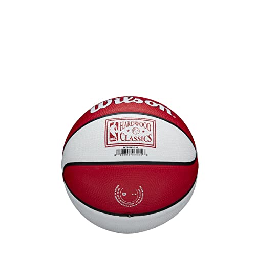 Image of WILSON NBA Team Retro Mini Basketball - Chicago Bulls