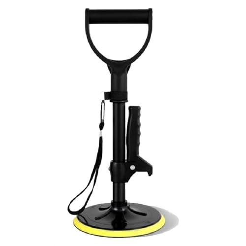 立ち上がり補助器具, 41~61cm 3段階の高さ調整 介護 立ち上がり補助器具, 軽量、ポータブル、滑り止め 歩行補助具 高齢者に適したツール 園芸 倉庫 しゃがむ作業