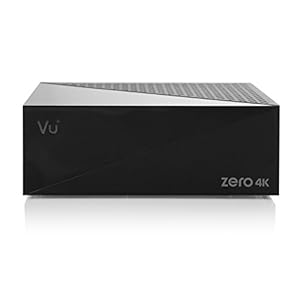 VU+ Zero 4K DVB-C/T2 Linux kabelontvanger, zwart