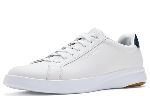 Cole Haan Mens Shoes - Grand Crosscourt II Tennis Sneaker Optic White/Navy Blazer 10.5-M US