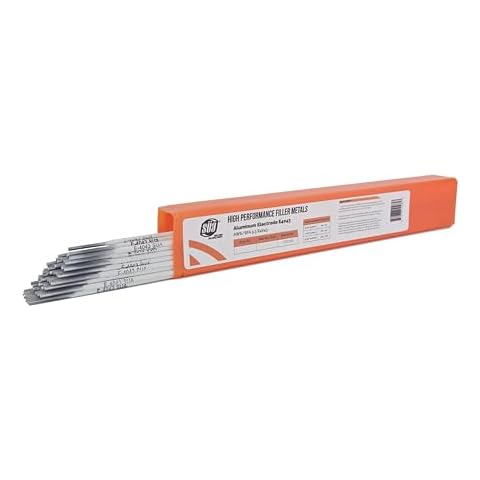 SÜA - Aluminum E4043 Stick Electrode Rod 1/8'' x 14'' - (1 Lb) Cover