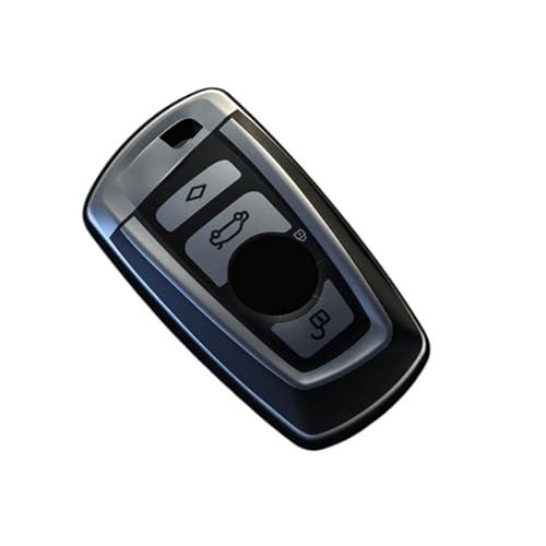 Étui pour clé BMW haut de gamme fini gris titane métallique pour châssis F10 F20 F30 M3 M4