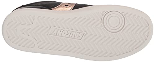 Saucony Women's Jazz Court Sneaker, Black/Rose Gold, 7.5 #TOP3