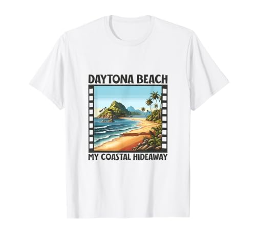 Amate le spiagge pittoresche e i paesaggi costieri? Allora questo design con ''Daytona Beach - My Coastal Hideaway'' è proprio quello che fa per voi!