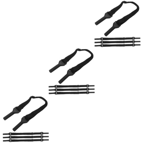 8 Pcs Adjustable Glasses Cord Lanyards for Men Anti-slip Eyeglass Retainer Glasses Holder Strap Miss, Blackx3pcs, 22.5X1.5CMx3pcs