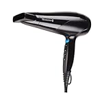 Remington Aero 2000 Hair Dryer D3190AU, Personalises Heat to Your Hair, 2000W, Fast Drying and Styling, Black