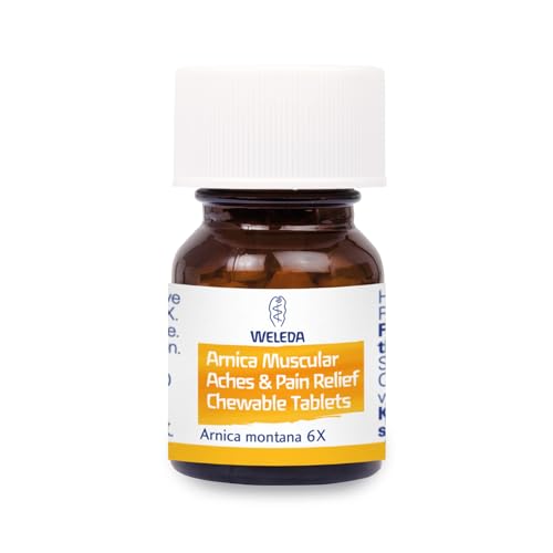 Weleda Arnica 6X Tablets, Homeopathic Medicine for Accident Upset, Natural Remedies for Women & Men by Weleda - 125 Tabs