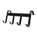 BAFOVY Support de Harnachement pour Chevaux, Organiseur Suspendu en Métal Robuste avec 4 C...