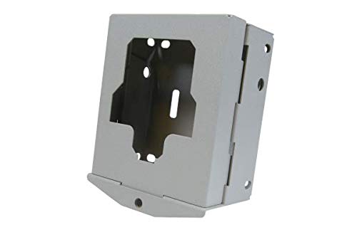 SPARTAN SC-BX-17 Security Box for All SR1, GoCam Models Cable Lock Hole, Heavy Duty, Powder Coated, Rust-Free, Brown