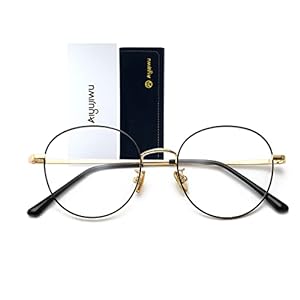 AIYUJIWU ブルーライトカット メガネ ブルーライト めがね 紫外線カット UVカット 眼鏡 度なし おしゃれ pcメガネ パソコン用メガネ 伊達メガネ メンズ レディース 男女兼用 軽量 輻射防止 視力保護 睡眠改善 目の疲れを緩和する