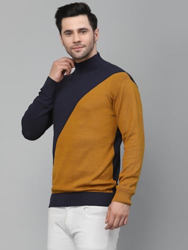 Image of Style Quotient Mens Grey Solid Sweaters