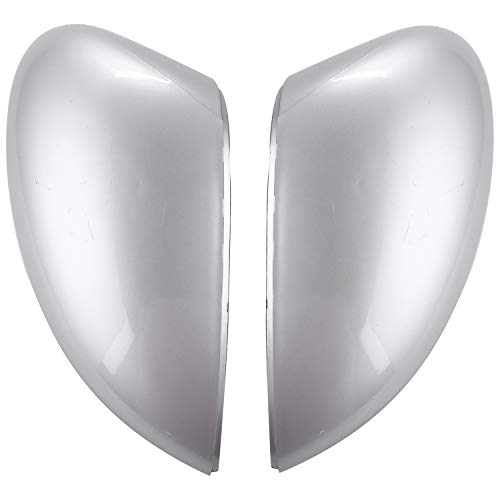 Coque de rétroviseur argent pour Fiesta Mk7 2008-2017 paire gauche droite