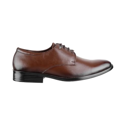 Image of Metro Men Leather Flat Shoes (19-5537)