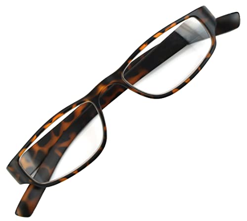 SANICO modische Lesebrille Turtle Sehstärke 1,5 Dioptrien I Sehhilfe Augenoptik Lesehilfe I Lesebrillen 1.5 Damen Lesebrille Herren Brille Turtle leicht unisex I Modell Adige Cover