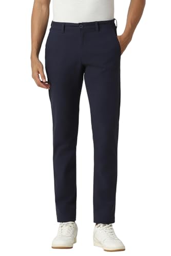 Van Heusen Men's Slim Pants (VSTFUSLFU49078_Navy
