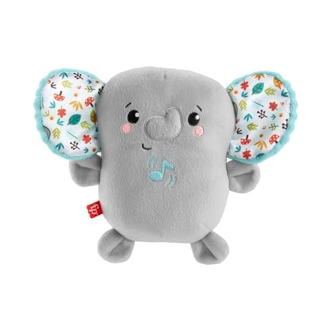 Fisher-Price Plush Elephant Portable Sound Machine Cover