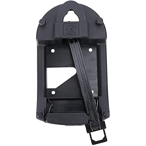 DOITOOL Silencioso Reloj de cuarzo Movimiento Silencioso Mecanismo de repuesto Pieza de repuesto Unidad de Péndulo 100g Rodamiento Péndulo Reloj Accesorio sin Movimiento (Negro) Cover