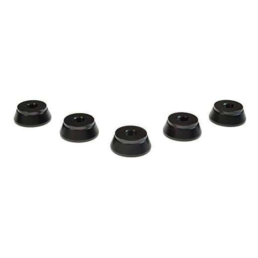 Armerah eCig 510 Atomiser/RDA/Tank Desk Stand Small Aluminium Threaded 5 Pack Black