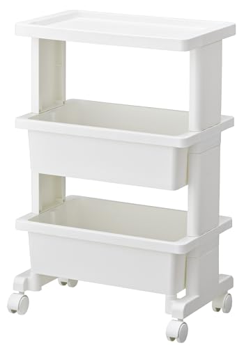 ????? Kitchen Wagon Storage Cart, Polypropylene (PP), White, 1 ???????