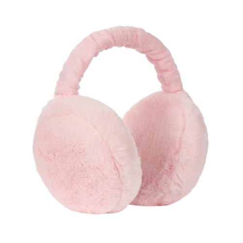 Cache-oreilles en peluche unisexe couleur unie confortable pour l'hiver