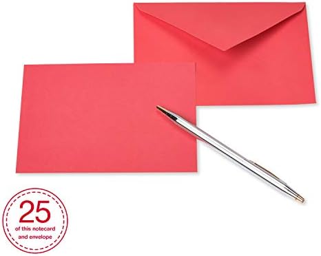 American Greetings 200 Single Panel Blank Cards with Colour Matching Envelopes - Rainbow Colours