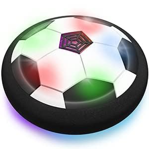 INFINITIX Hover Soccer Ball, Soft Eva Material Foam Bumper Air Indoor Football for Kids, Toy with Multi Colour LED Lights, Best Gifts for Toddlers, Boys and Girls