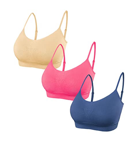 Brassière de sport femme SHEKINI sans armature avec coussinets pour yoga