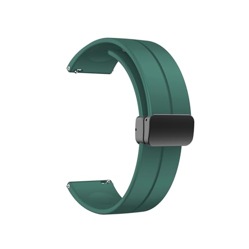 �V���J�Q��D�o�b�N���o���h�ɓK������Samsung Galaxy Watch 3/Active 2 44mm 40mm(Dark Green,Galaxy Watch 3 41mm)