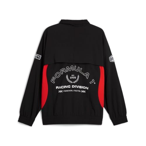 PUMA Men's Standard Formula 1 Track Jacket, Black SS242