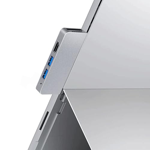 Hub USB C triple affichage pour Surface Pro 9 afin de travailler sur trois écrans 4K