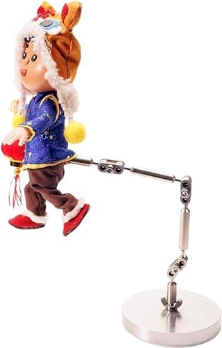 Sistema de armadura Stop Motion Rig - Herramienta de animación de acero inoxidable con 5 conectores, soporta el movimiento de las figuras, carga útil máxima de 100 g