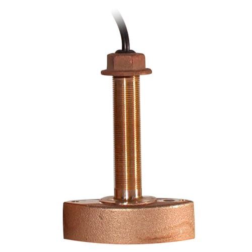 Image of Furuno Thru-Hull Transducer w /Temp, 600W 8-Pin Bronze, 525T-BSC