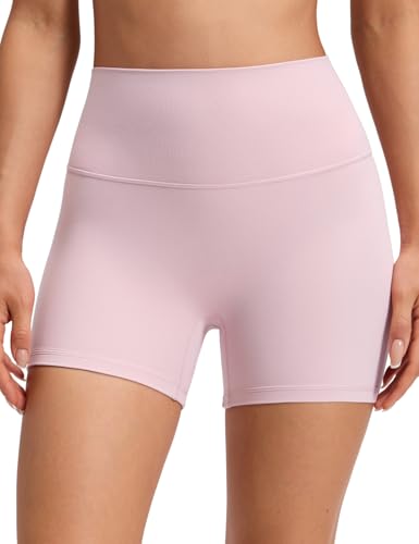 Image of CRZ YOGA No Front Seam Biker Shorts 4 inch | Butterluxe, Extremely Soft, Gentle Compression, Yoga, High Waisted, for Women