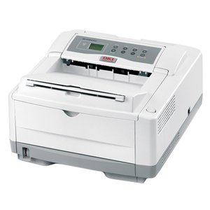 Image of Okidata B4600N Laser 27PPM600X2400DPI USB with 3YR Extended Warr Hi Cap Tnr