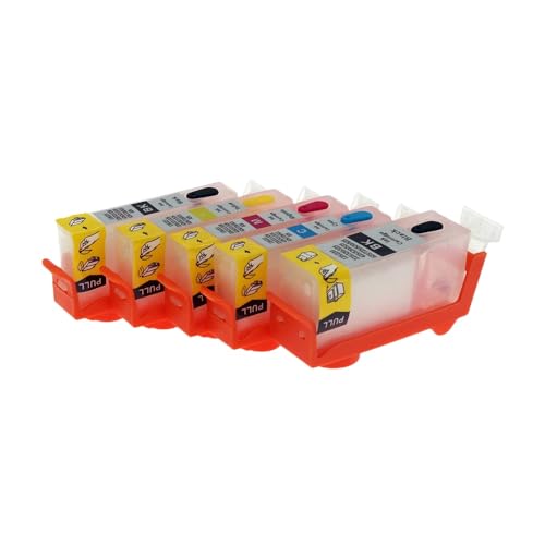 Refillable Ink Cartridge PGI-725 CLI-726 with ARC Chip Compatible with Compatible IP4870 IP4970 IX6560 MG5170 MG5270 MG5370 MX886
