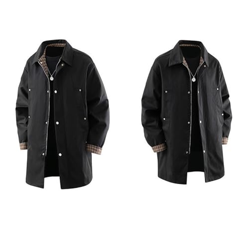 Anorak largo y holgado de estilo utilitario moderno 3