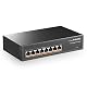 MokerLink 8-Port Gigabit PoE Switch mit 8 PoE+ Ports