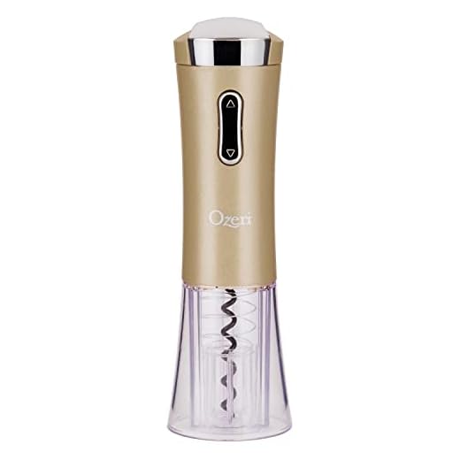 Ozeri Nouveaux Electric Wine Opener with Removable Free Foil Cutter