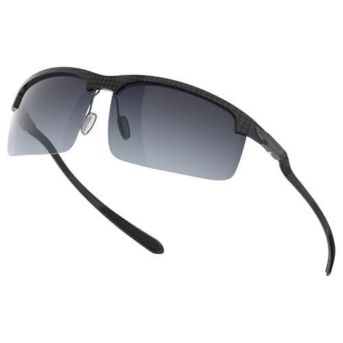 Image of ANYLUV Polarized Sunglasses for Men Carbon Fiber Sunglasses with UV400 Protection for Fishing Driving Gift