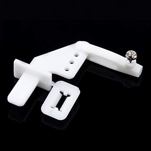 10Pcs 1.2Mmx20Cm Rc Steel Pushrod Parts + 10Pcs Nylon Micro Control Horns 35Mmx15Mm 4 Holes For Rc Airplane Plane Diy Parts #TOP5